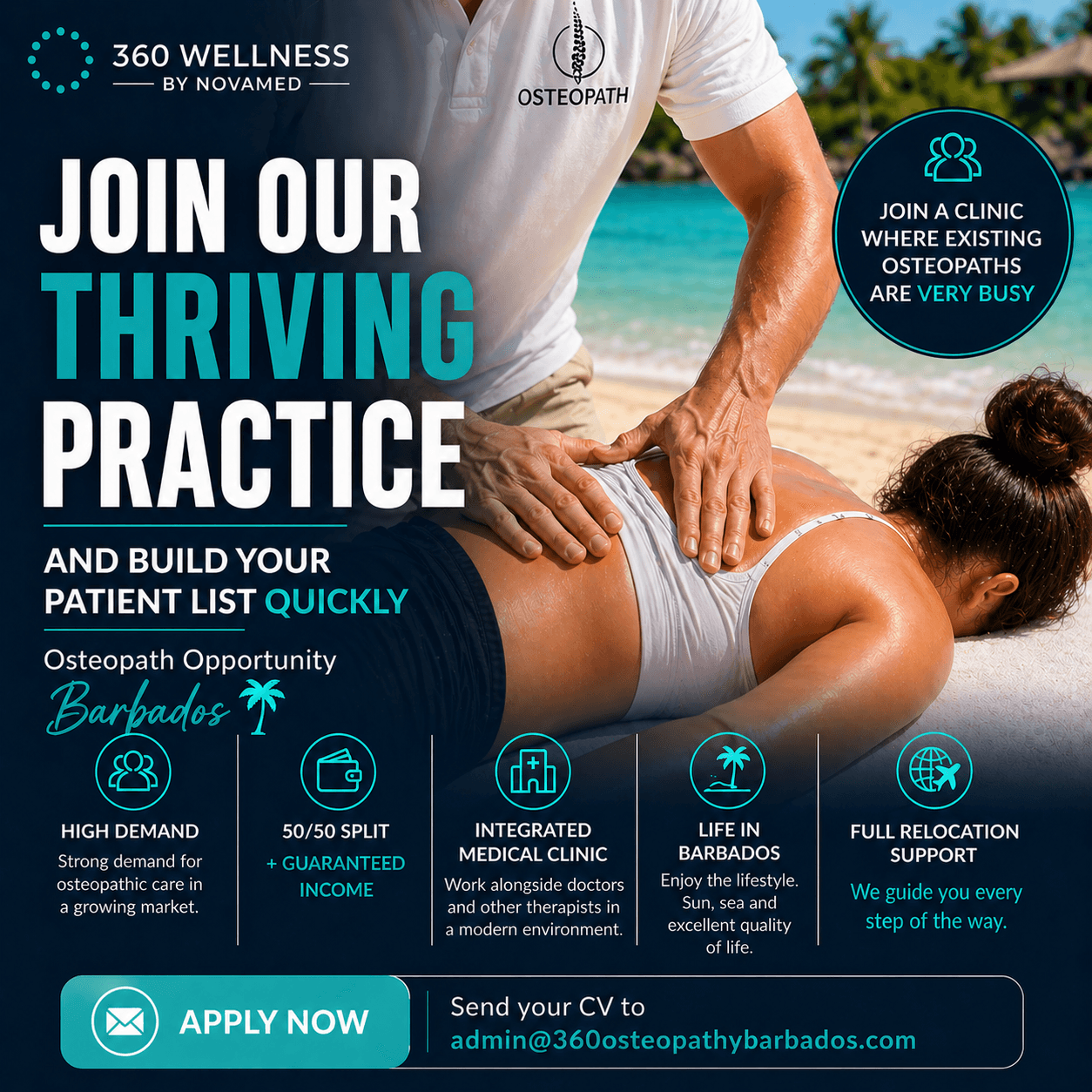 Associate Osteopath in Barbados